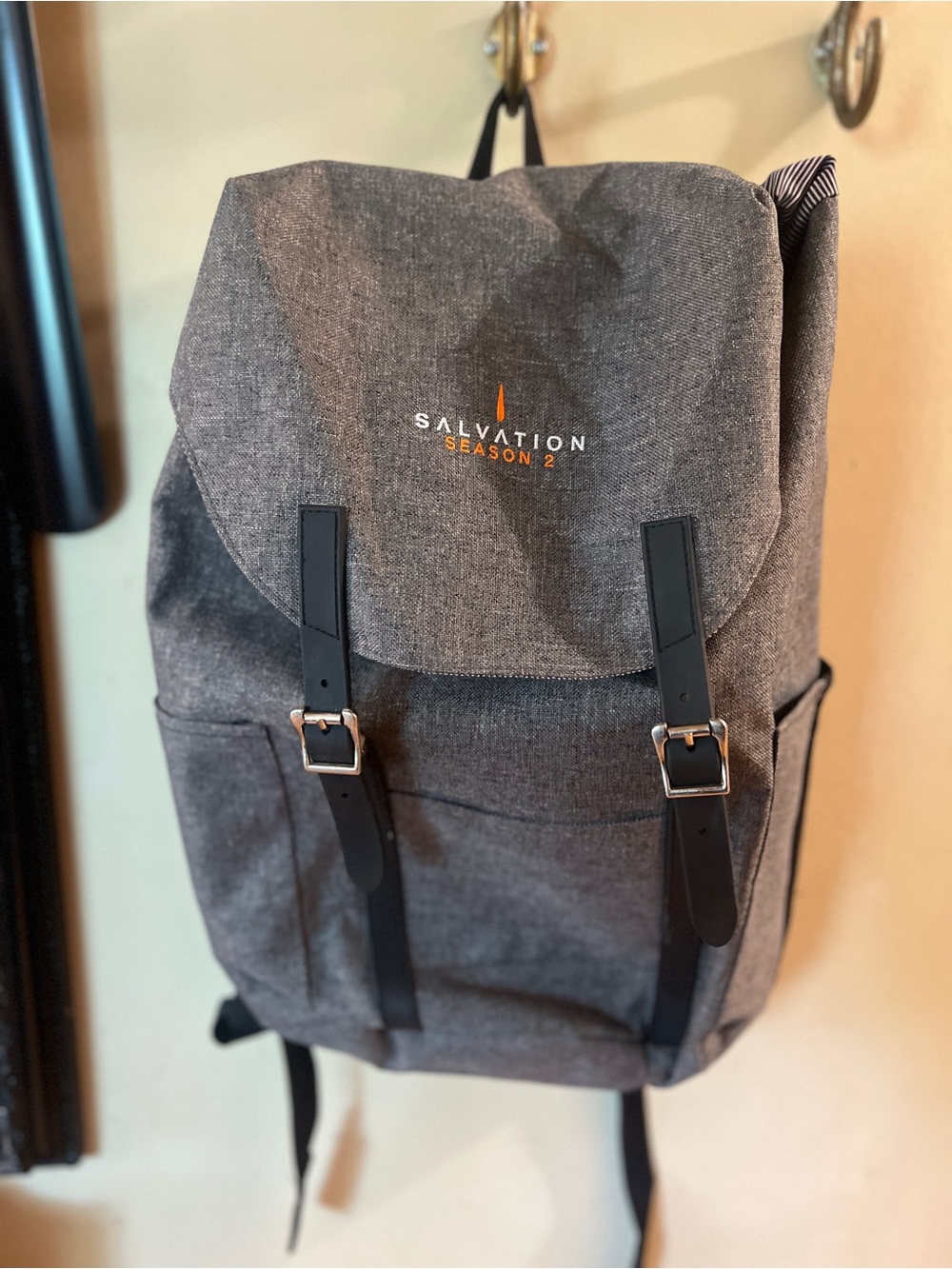 Men's Ashbury Spector and Co Salvation Season 2 Crew Gift Gray Backpack